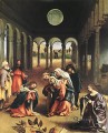 Cristo despidiéndose de su madre 1521 Lorenzo Lotto